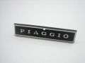 Badge "Piaggio" horn cowl 107x13mm screw on...